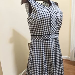 Size 14 Talbot sleeveless gingham style dress.